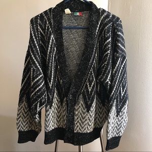 Vintage Patterned Cardigan